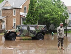 military help after disaster